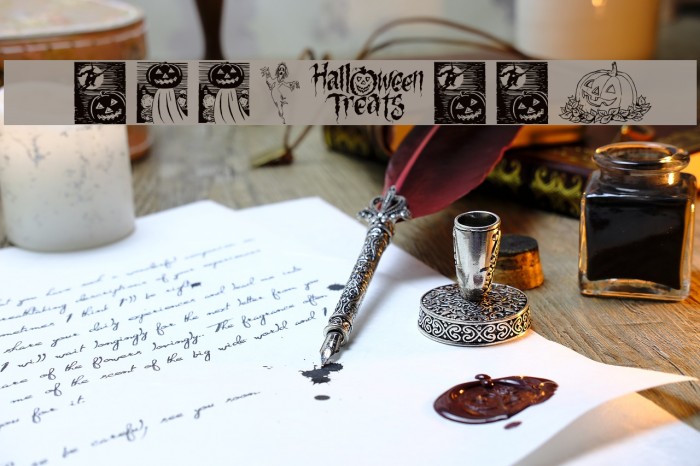 Helloween 2 Font examples