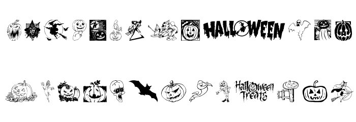 Helloween 2 Font LOWERCASE