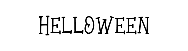 Helloween  Frei Schriftart Herunterladen
