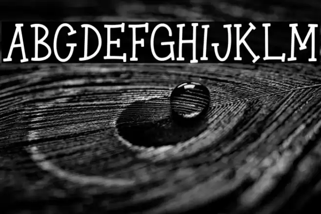 Helloween Font examples