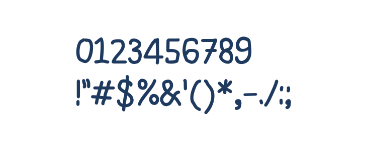 Hellowen Regular Other Characters