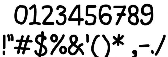 Hellowen Regular Font OTHER CHARS