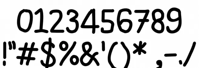 Hellowen Regular Font OTHER CHARS