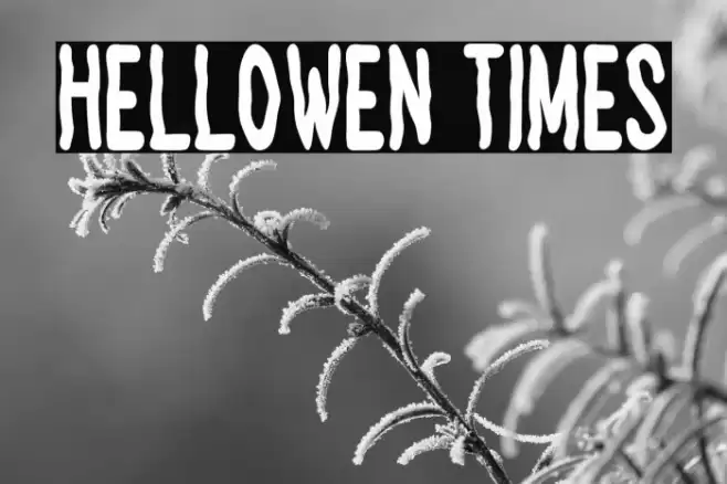 Hellowen Times Polices examples