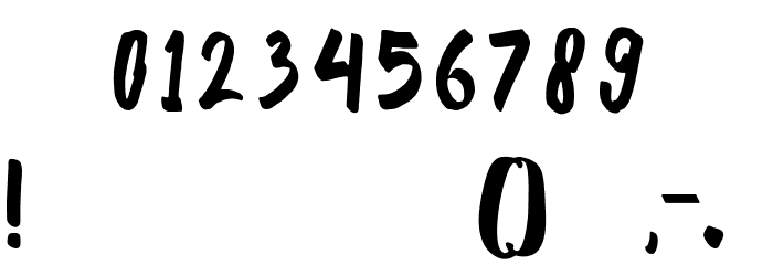 Hellowen Font OTHER CHARS