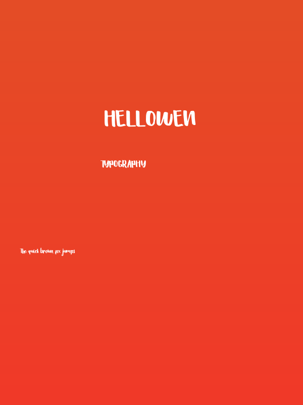 Hellowen Poster