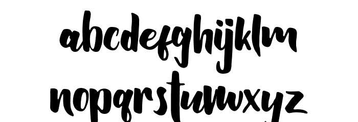 Hellowen Font LOWERCASE