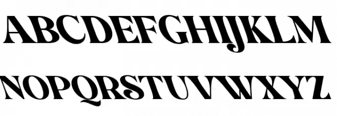 Hellowin Oblique 字体 大写