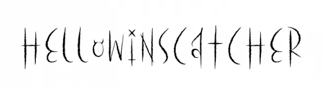 Hellowin Scatcher  Free Fonts Download