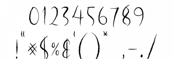 Hellowin Scatcher Font OTHER CHARS