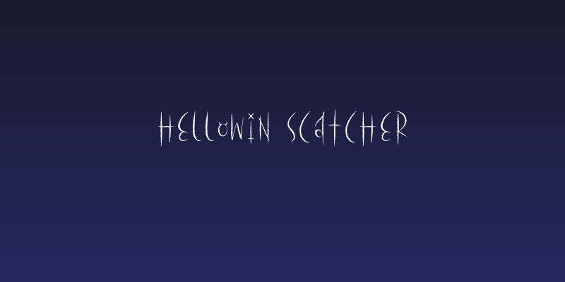 Hellowin Scatcher Social Header