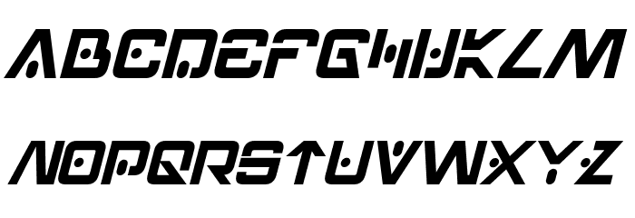Hellpoint Italic Font LOWERCASE