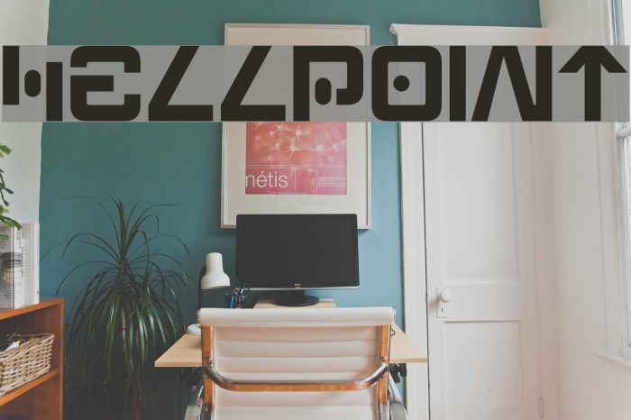 Hellpoint Font examples