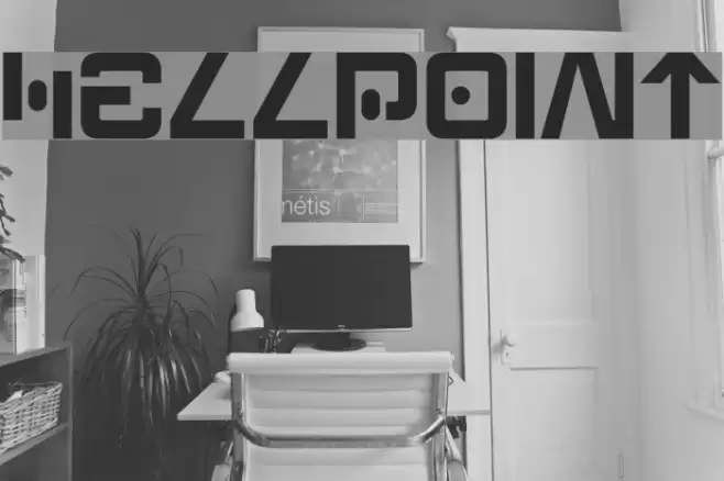 Hellpoint フォント examples