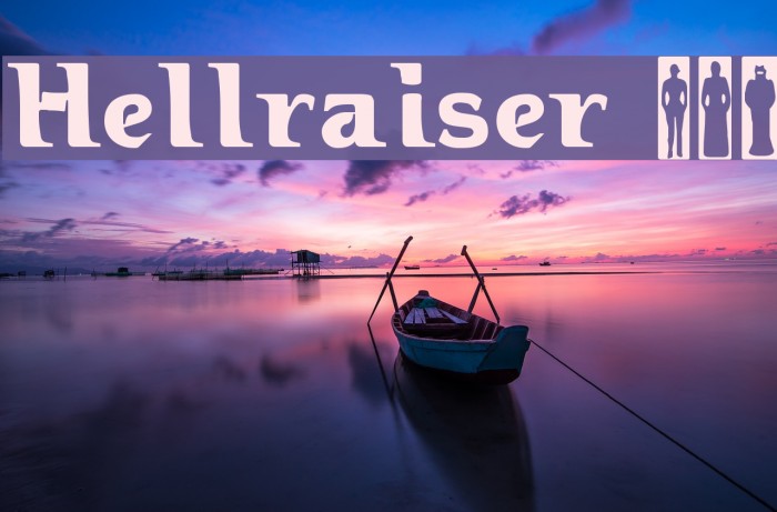 Hellraiser 3 Font examples