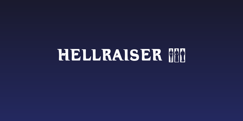 Hellraiser 3 Social Header