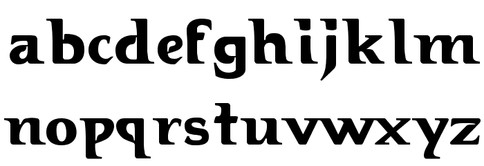 Hellraiser 3 Font LOWERCASE