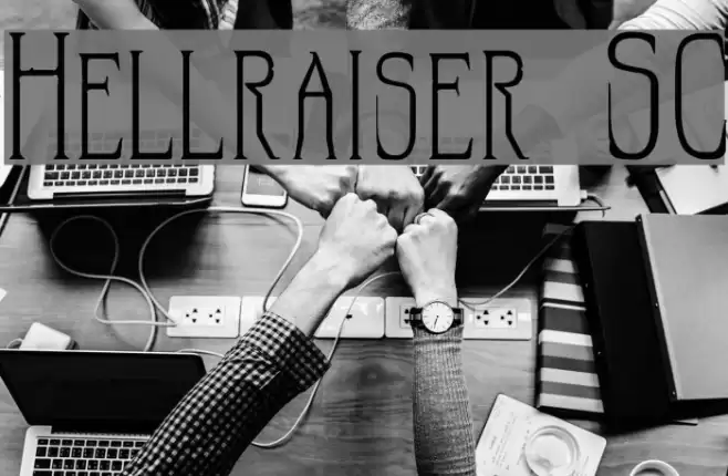 Hellraiser SC フォント examples