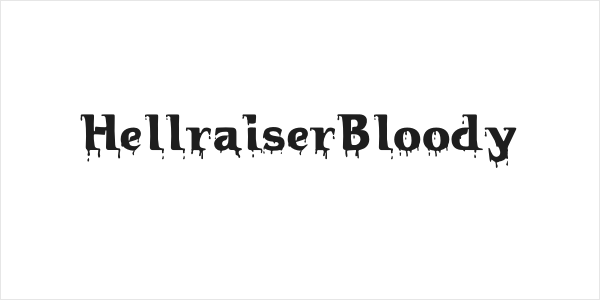 HellraiserBloody Logo