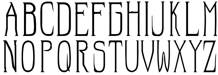 HellraiserSC Font LOWERCASE
