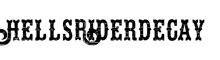 Hells Rider Decay  Descarca Fonturi Gratis