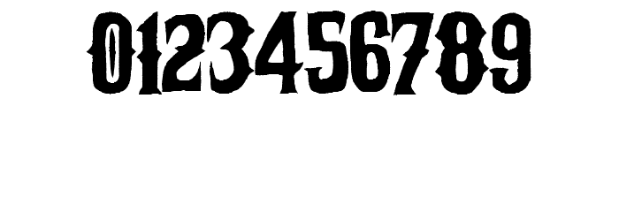 Helltown Font OTHER CHARS