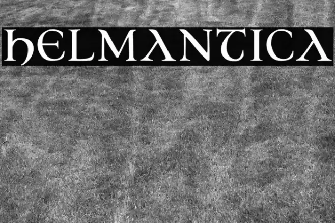 Helmantica Font examples