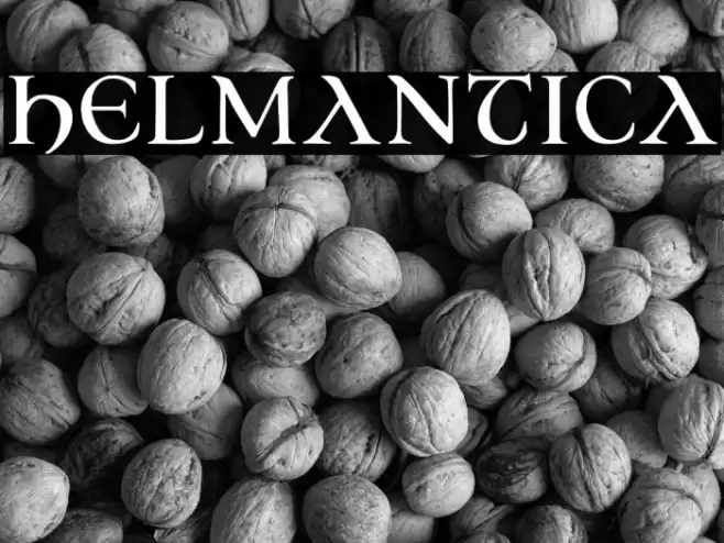 Helmantica Font examples