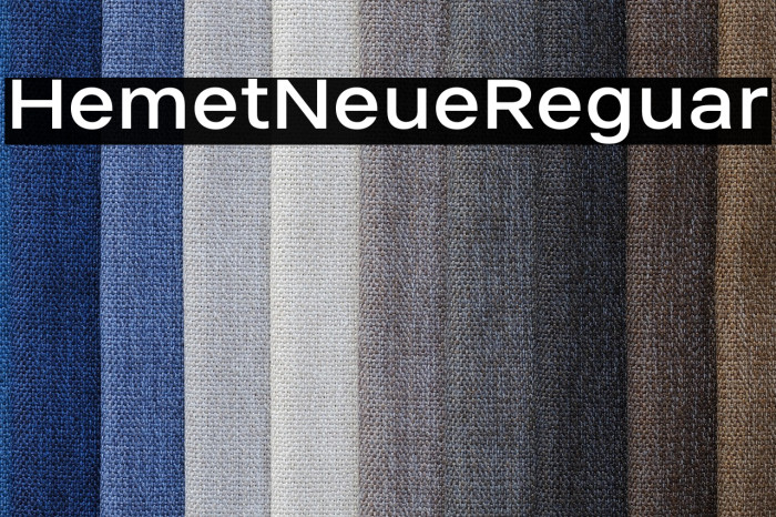 Helmet Neue Regular Example 1