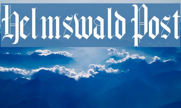 Helmswald Post Font examples