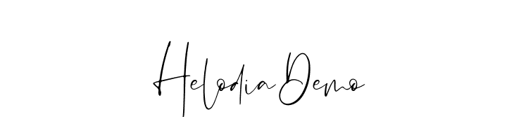 HelodiaDemo  免费字体下载