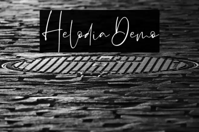HelodiaDemo Font examples