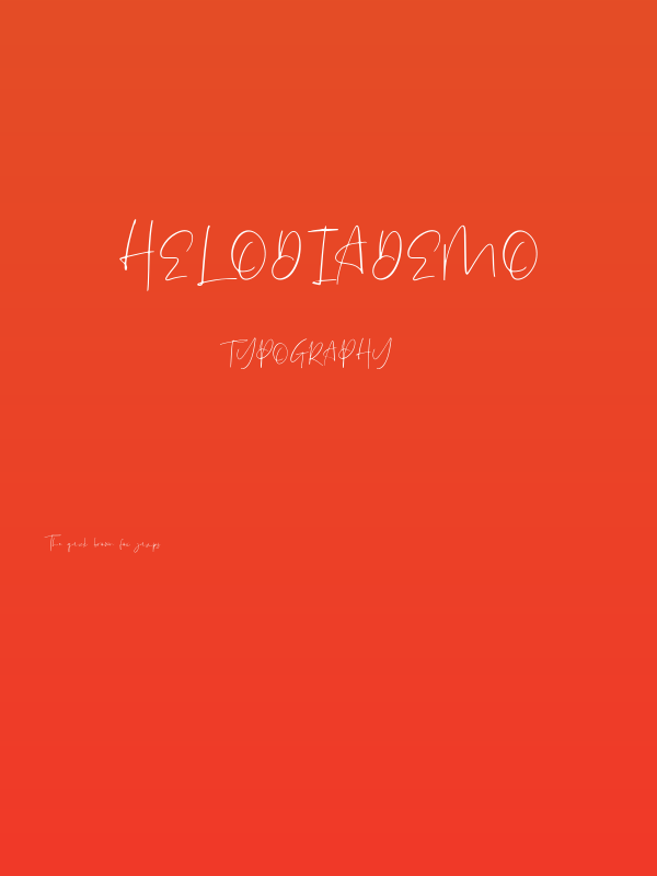 HelodiaDemo Poster