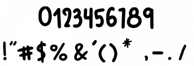 Helomade Regular Font OTHER CHARS