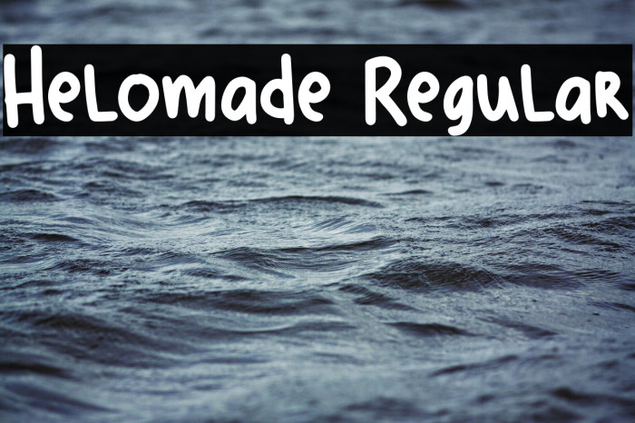 Helomade Regular Example 3