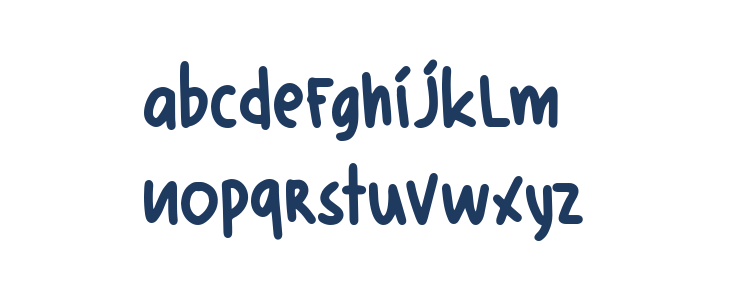 Helomade Regular Lowercase