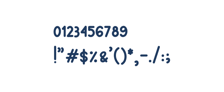 Helomate Regular Other Characters