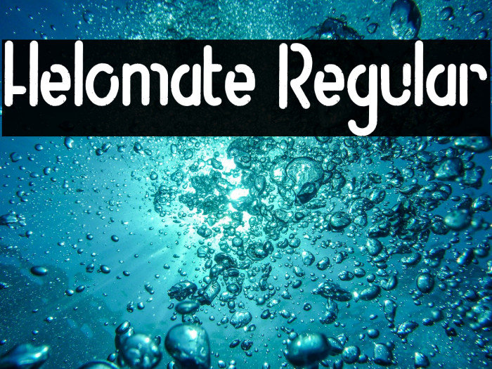 Helomate Regular Example 2