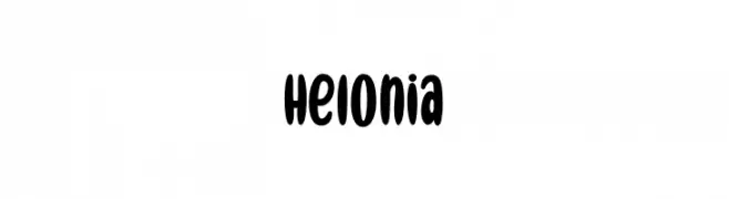 Helonia  免费字体下载