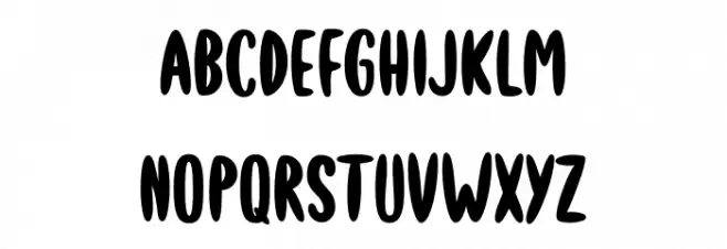 Helonia Schriftart Groß