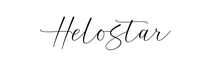 Helostar  नि: शुल्क फ़ॉन्ट्स डाउनलोड