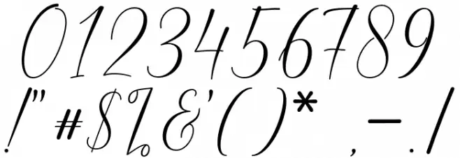 Helostar Font OTHER CHARS