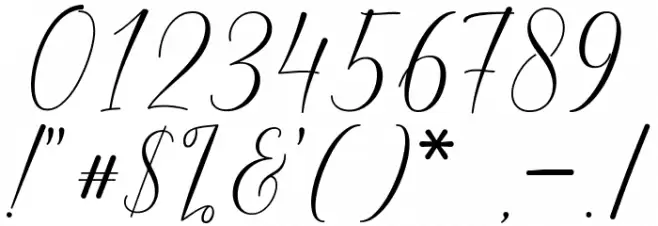 Helostar Font OTHER CHARS