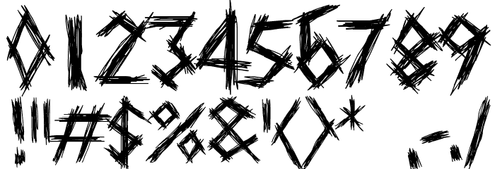 Help Me Font OTHER CHARS