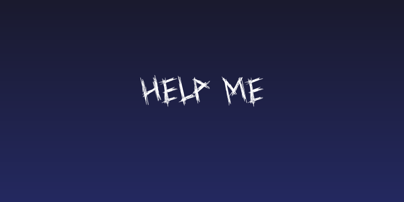 Help Me Social Header