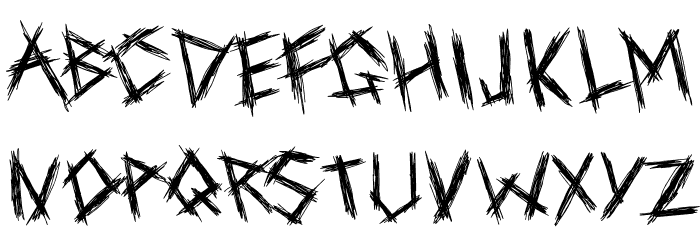 Help Me Font LOWERCASE