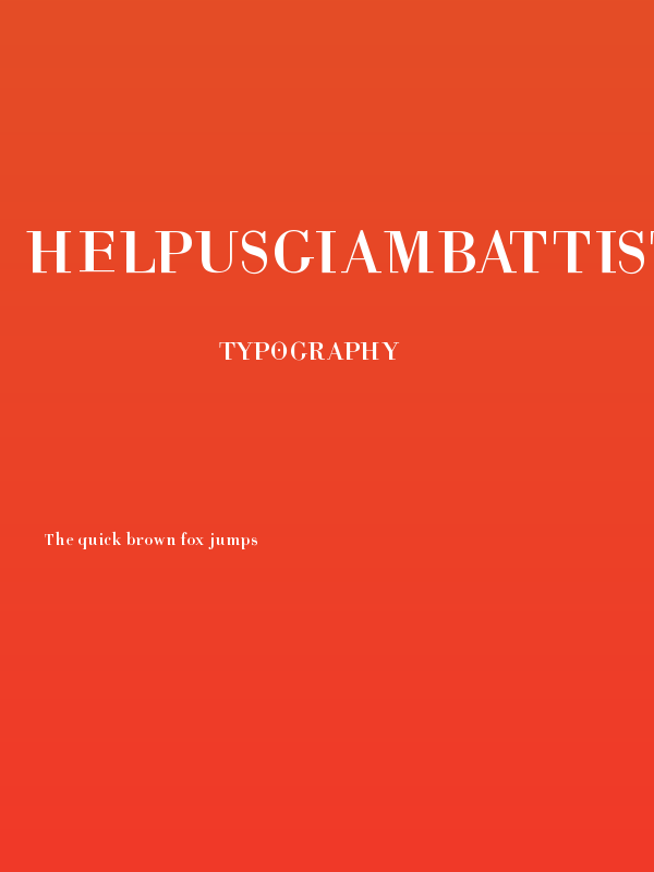 HelpUsGiambattista-SmallCaps Poster