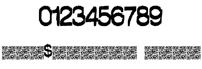 HelpingStranger Font OTHER CHARS