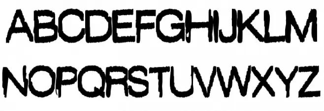 HelpingStranger Шрифта ВЕРХНИЙ