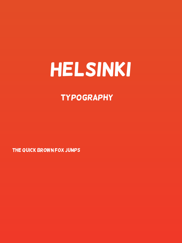 Helsinki Poster